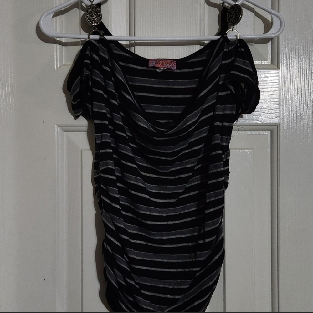 B. YOU Multi-Tone Strap Top – Size S/M (Tag Worn Off)